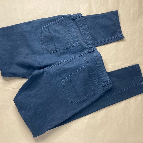 Lands' End Canvas 1963 super slim fit size 9 jeans in dark blue like new! - Picture 8 of 16